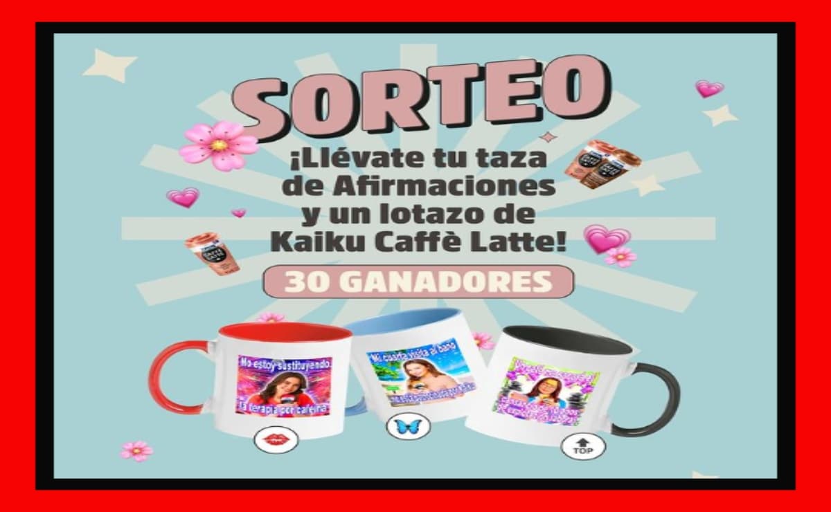 Consigue tazas y lotes con Kaiku Caffe Latte