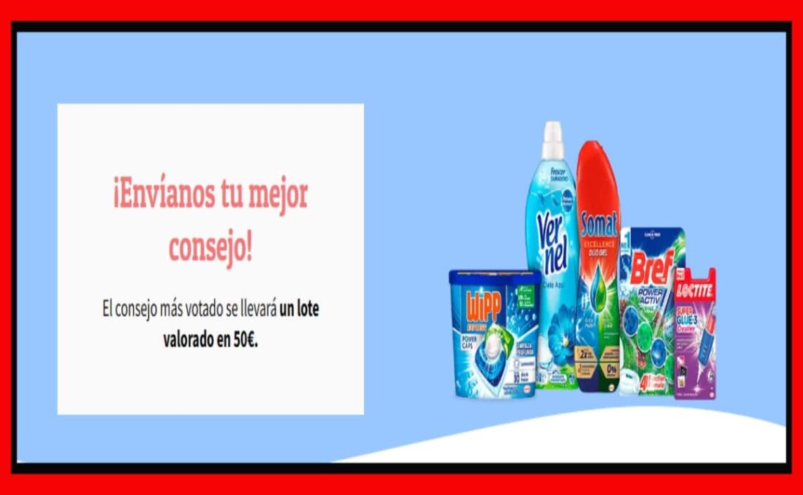 Gana lotes de productos valorados en 50 euros