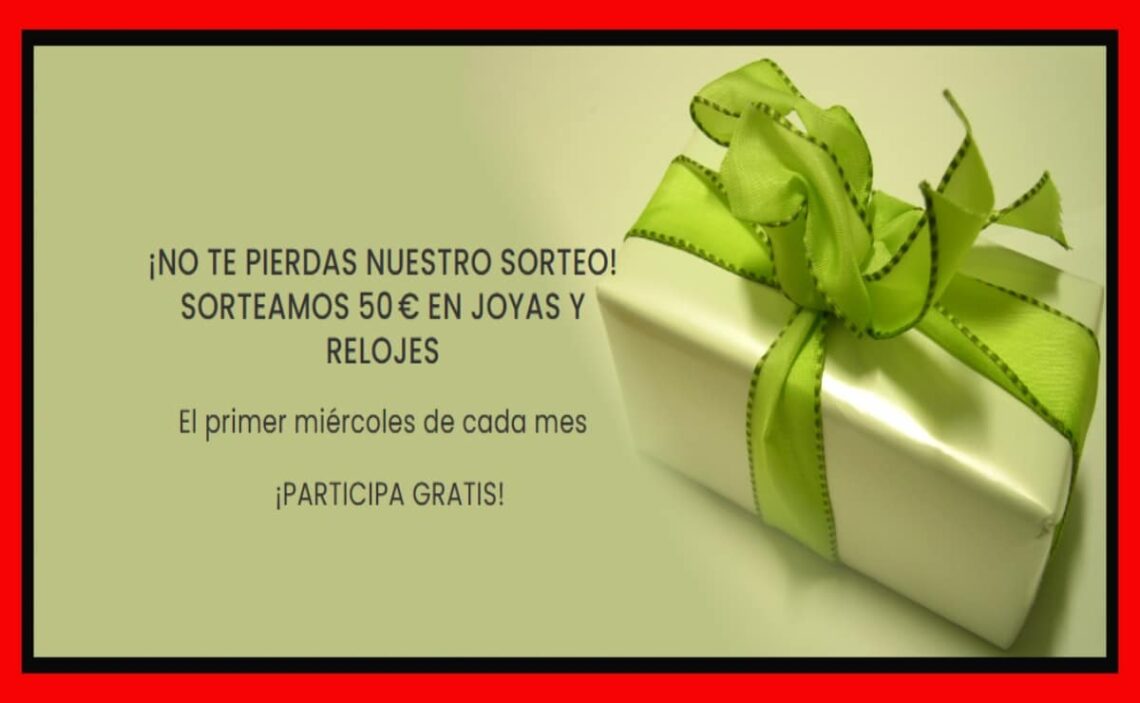Gana 50 euros en joyeria con Maranon