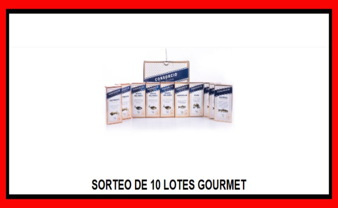 Consorcio reparte 10 lotes de conservas Gourmet