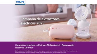 Campana de promocion de los extractores electricos Philips Avent