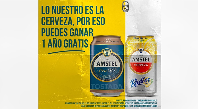 Consigue un año entero de Amstel gratis