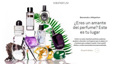 Obten muestras gratuitas de perfume con Wikiparfum