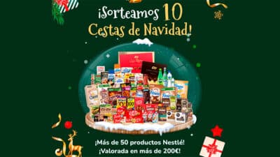 Rifa de 10 Cestas navidenas de Nestle