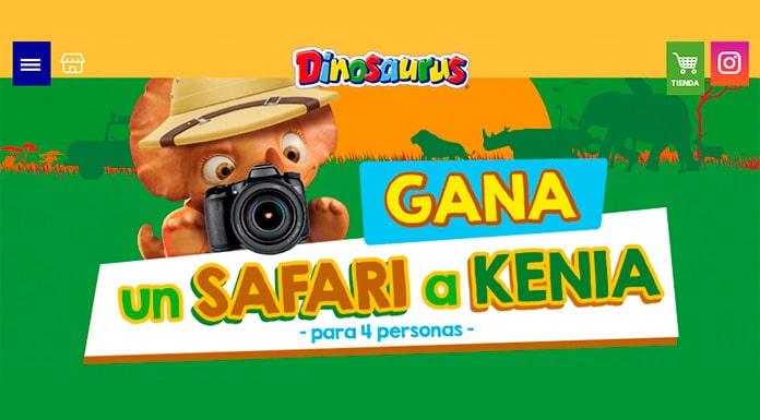 Gana un emocionante viaje a Kenia con Dinosaurus ¡un safari