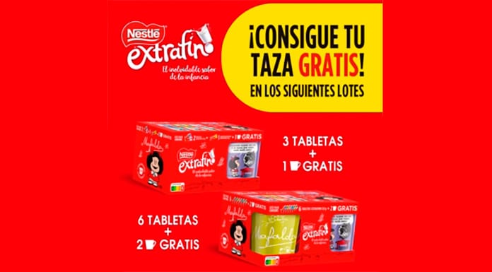 Consigue tazas Nestlé Extrafino coleccionables en promoción de muestras gratis y chollos.