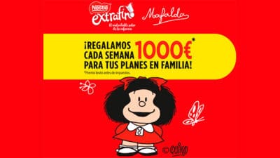 Nestle Extrafino premia con 1000E cada semana