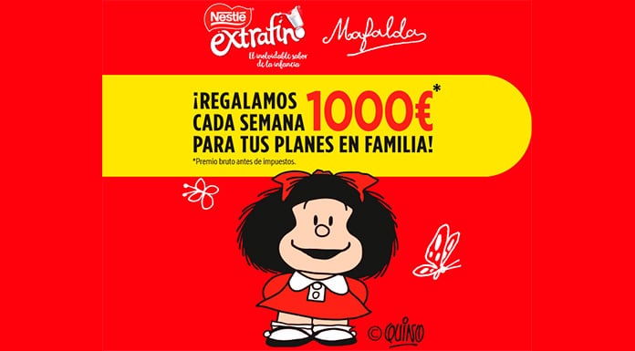 Nestle Extrafino premia con 1000E cada semana