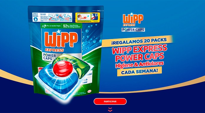 Packs de Wipp Express Power Caps disponibles de forma gratuita