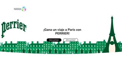 Con Perrier puedes ganar un viaje a Paris