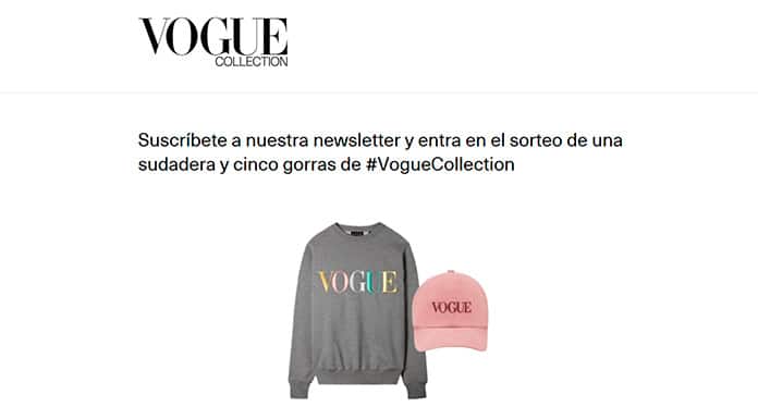 Gran sorteo de Vogue: Gana muestras gratuitas y chollos increíbles