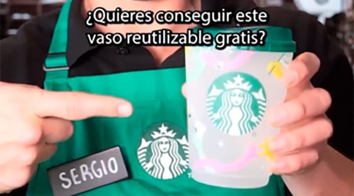 Obten un vaso reutilizable de Starbucks de forma gratuita