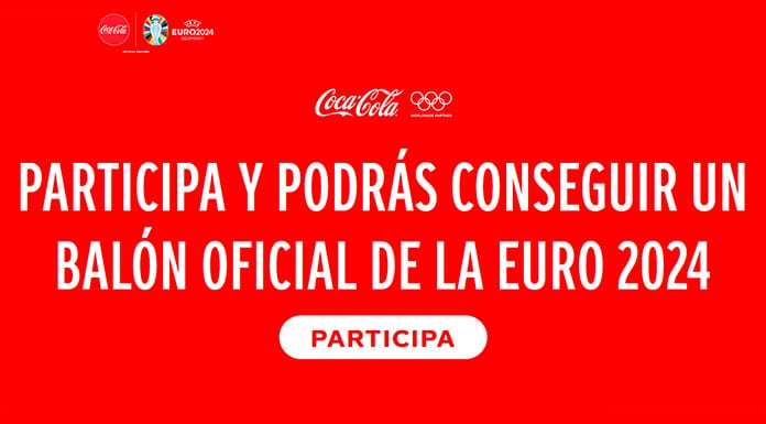 Obten una pelota oficial con Coca Cola