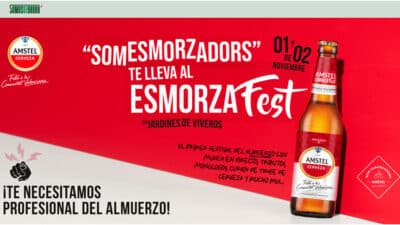 Disfruta del Esmorzafest con Amstel