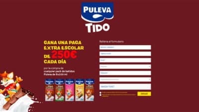 Gana un ingreso adicional con Puleva para tus actividades fuera