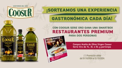 Gana una experiencia culinaria con Coosur