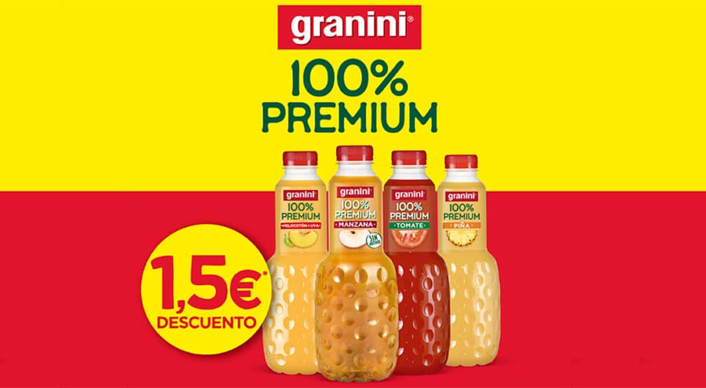 Ofertas y Descuentos en Reembolsos de Granini