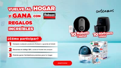 Participa para ganar fantasticos premios de Rubson