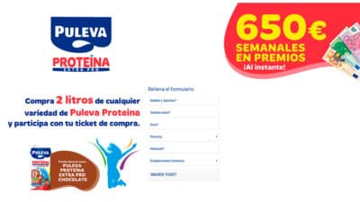 Participa y gana premios semanales con Puleva Proteina