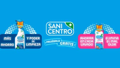 Sanicentro ofrece muestras gratis y descuentos para probar sus productos