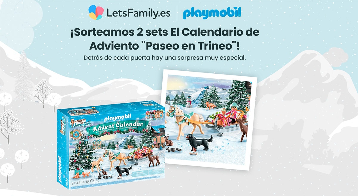 Se realizará un sorteo de dos conjuntos del Calendario de Adviento de Playmobil